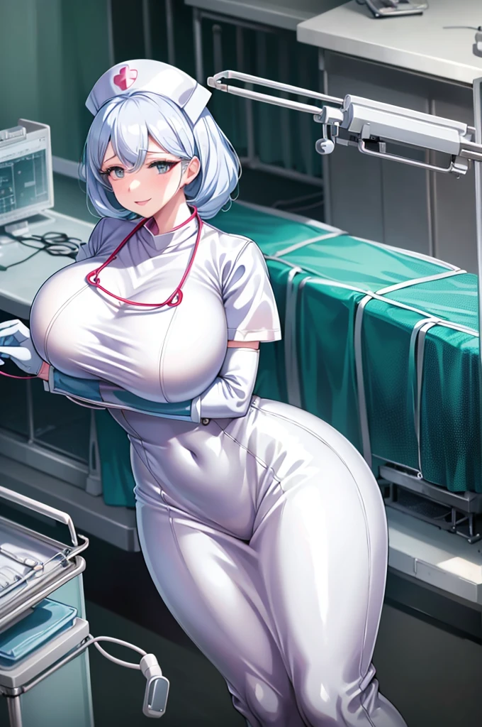 nurse uniform,hospital, latex nurse suit,nurses,busty,elbow gloves,labcoat,white hair woman,white eyes , gigantic ,medical instruments,asian nurse,two nurses,speculum,examination room,oversize ,big ass ,strap on, lay on table ,legs spreaded,giving birth,gyno chair , dentist,Milf,latex,yellow uniform,oversize breasts,diaper