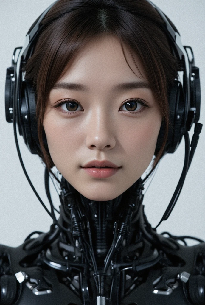 there is a woman with a headdress and a lot of wires, highly detailed vfx portrait of, symmetry! futuristic robotic, nekro, nilian animation studio, vadim voitekhovitch, extremely detailed goddess shot, 2015 cinematography, beautiful cyborg girl, jason engle, keyframe, anthropomorphic _ humanoid, futuristic suzuki --ar 16:9  