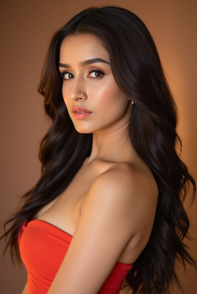 Malay mix hindi,Gorgeous shorts wraps, Point the Knight's Sword to the sky,closeup cleavage,Solemn,modest,humble,Cinematic, hdr, primitive, Intricate, High quality, Gorgeous shades, Intricate details, super-fine,oc rendered, black hairs