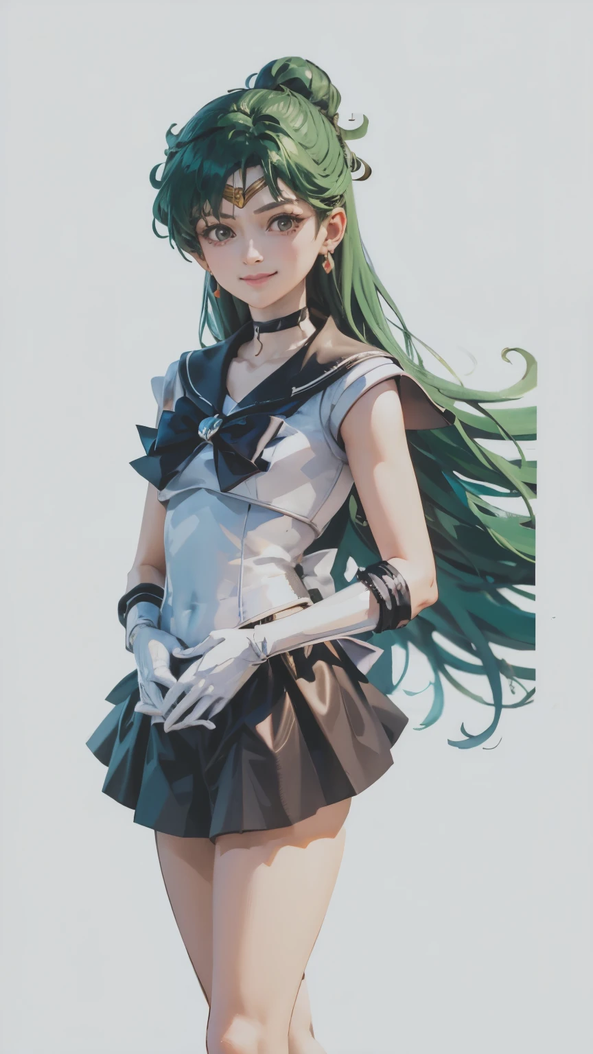 Sailor_Pluto, smirk ,, (masterpiece, Best Quality, Details:1.3)