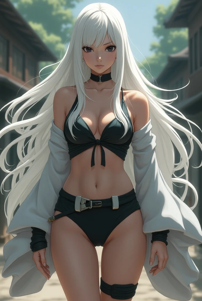 1girl, (, viera:1.1), bunny ears, (dark skin tone:1.1), bunny girl, white hair, detailed eyes, (looking at viewer:1.2), parted lips, (erotic posture:1.3), wearing shirt white tight and ripped short denim shorts, (in sakura warm spring, outdoors:1.1), anthropomorphic, dripping, wet, stylized portrait, dark fantasy, by greg rutkowski, trends in detailed artstation, award-winning illustration, hd, 4k, artwork digital, highly detailed, cinematic lighting, vibrant colors, in the style of noah bradley, Beksinski, (floating petals: 1.1)l