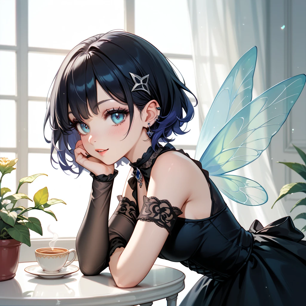 Fairy, gothic dress ,Afternoon Tea,Snacks,