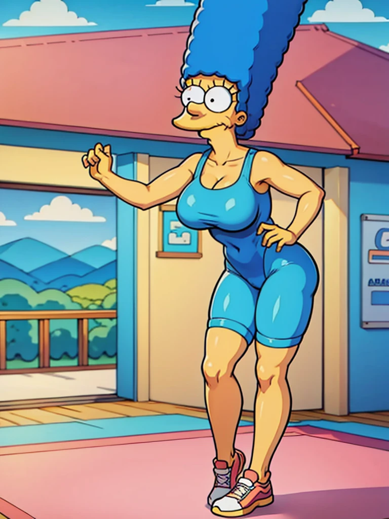 --- Marge Simpson -- Aerobic Outfit ---