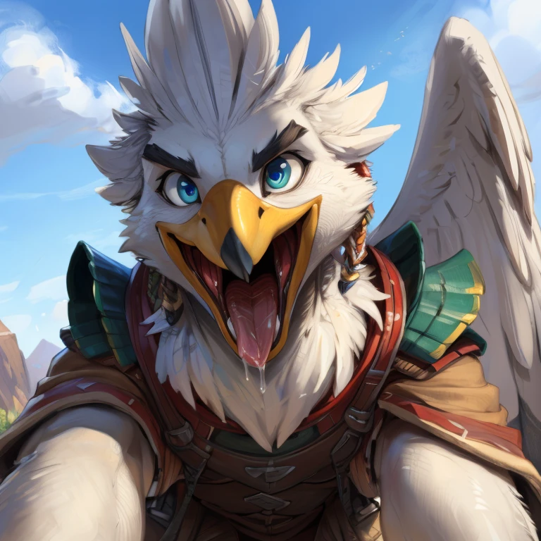 detailed, anthro, Rito, male, solo, Teba, chubby, mouth open, detailed eyes, braids in the hair, bird tail, armor, by Zackary911, K0BIT0WANI needy eyes, submissive, excited, good bird anatomy, wing hands, panting, looming above viewer, ontop of viewer, looking up at, longing gaze, mouth open tongue out belching in pleasure, (very large round belly), (paw shaped bulges on belly), (looking at viewer)} ((beautiful) eyes: 1.1), (detailed eyes: 1.1), (detailed), good anatomy, detailed face, (by Kenket), by Ross Tran, by Michael & Inessa Garmash, by Pino Daeni, by Kiguri, by Alena Aenami, by Ruan Jia, (viewer looking into mouth), (close-up of mouth), (looking at viewer)}, (wide open mouth), (tons of spit and drool), (can see in mouth), (can see back of throat), (mouth focus) {(in bedrom), (viewer looking into mouth), (looking at viewer)}, (wide open mouth), (by by cutesexyrobutts, by darkgem, by zackary911, (by by singafurian, by daftpatriot, sassy, detailed face, handsome, leaning over viewer , face, detailed mouth, extreme close up of mouth, about to swallow viewer, vore