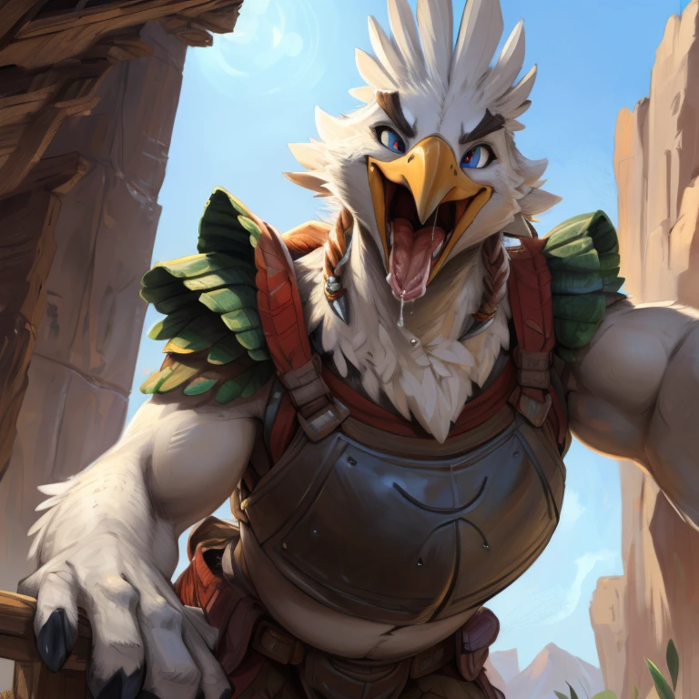 detailed, anthro, Rito, male, solo, Teba, chubby, mouth open, detailed eyes, braids in the hair, bird tail, armor, by Zackary911, K0BIT0WANI needy eyes, submissive, excited, good bird anatomy, wing hands, panting, looming above viewer, ontop of viewer, looking up at, longing gaze, mouth open tongue out belching in pleasure, (very large round belly), (paw shaped bulges on belly), (looking at viewer)} ((beautiful) eyes: 1.1), (detailed eyes: 1.1), (detailed), good anatomy, detailed face, (by Kenket), by Ross Tran, by Michael & Inessa Garmash, by Pino Daeni, by Kiguri, by Alena Aenami, by Ruan Jia, (viewer looking into mouth), (close-up of mouth), (looking at viewer)}, (wide open mouth), (tons of spit and drool), (can see in mouth), (can see back of throat), (mouth focus) {(in bedrom), (viewer looking into mouth), (looking at viewer)}, (wide open mouth), (by by cutesexyrobutts, by darkgem, by zackary911, (by by singafurian, by daftpatriot, sassy, detailed face, handsome, leaning over viewer , face, detailed mouth, extreme close up of mouth, about to swallow viewer, vore