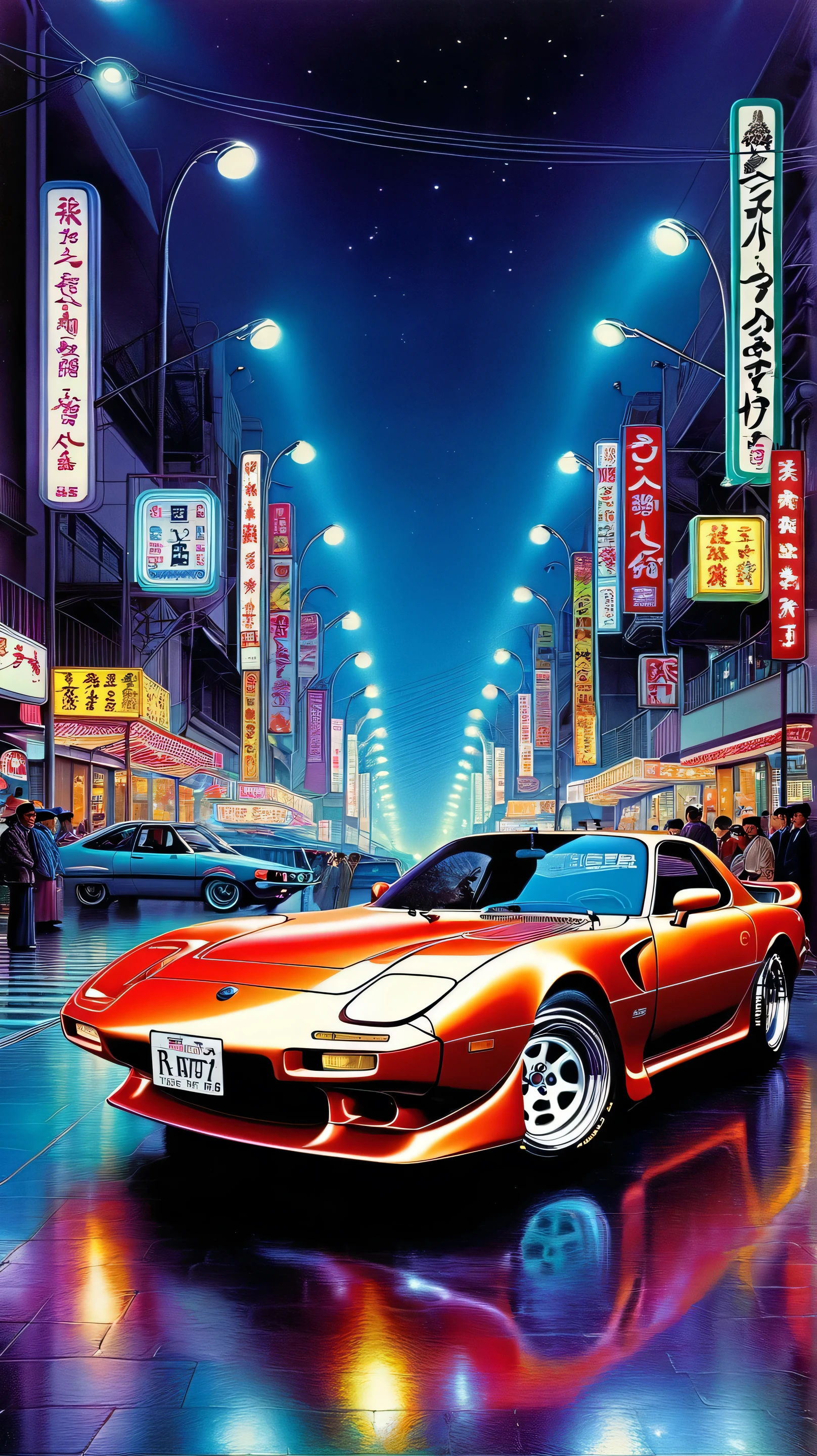 rx-7,In 1978,(Surreal、Ultra-accurate,)