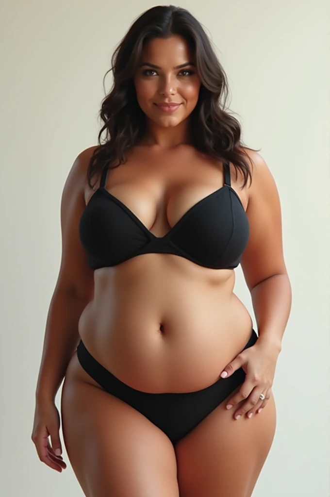 120kg upper body obese woman