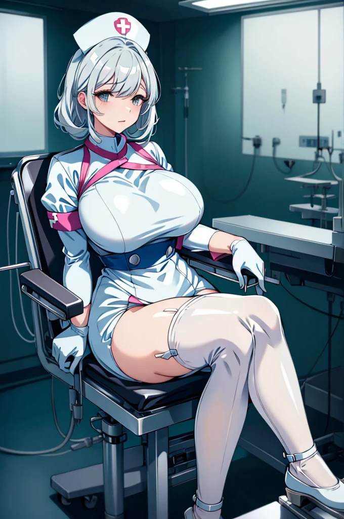 nurse uniform,hospital, latex nurse suit,nurses,busty,elbow gloves,labcoat,white hair woman,white eyes , gigantic ,medical instruments,asian nurse,two nurses,speculum,examination room,oversize ,big ass ,strap on, lay on table ,legs spreaded,giving birth,gyno chair , dentist,Milf,latex,yellow uniform,oversize breasts,diaper