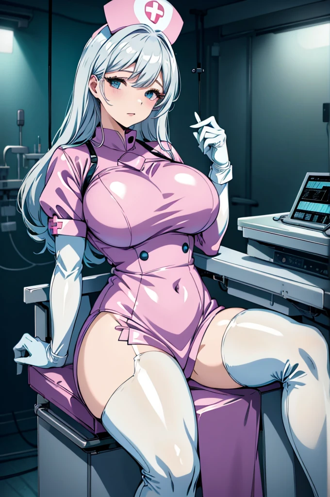 nurse uniform,hospital, latex nurse suit,nurses,busty,elbow gloves,labcoat,white hair woman,white eyes , gigantic ,medical instruments,asian nurse,two nurses,speculum,examination room,oversize ,big ass ,strap on, lay on table ,legs spreaded,giving birth,gyno chair , dentist,Milf,latex,yellow uniform,oversize breasts,diaper