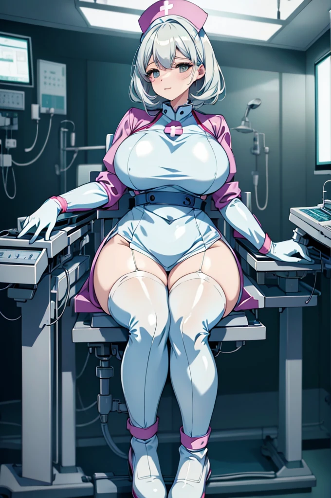 nurse uniform,hospital, latex nurse suit,nurses,busty,elbow gloves,labcoat,white hair woman,white eyes , gigantic ,medical instruments,asian nurse,two nurses,speculum,examination room,oversize ,big ass ,strap on, lay on table ,legs spreaded,giving birth,gyno chair , dentist,Milf,latex,yellow uniform,oversize breasts,diaper