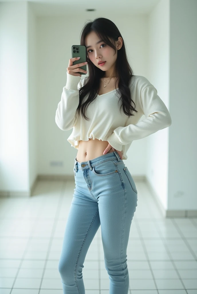 (Anyway cute girl)、（15 years old）(Are standing:1.4),(look at the camera)、(alone)、(surreal), (figure), (High resolution), (8K), (very detailed), (best figure), (beautiful and fine eyes), (highest quality), (Super detailed), (masterpiece), (wallpaper), (detailed face),(((one girl)))、(((looking at the viewer:1.2)))、(Korean、Japanese、Chinese:0.3)、cute smile、(gentle smile:1.2)、surrealな、(Big eyes)、(double eyelid)、(((sexy and classy mini skirt dress))),bodycon、((highest quality、8K、masterpiece:1.3))、whole body、from below:1.2、Panty shot:1.5、(ultra High resolution:1.2)、big breasts、(white skin:1.2),(bright lighting)、(((Her skirt is flipped up and her panties are visible..:1.3)))、Mr..々Colored panties