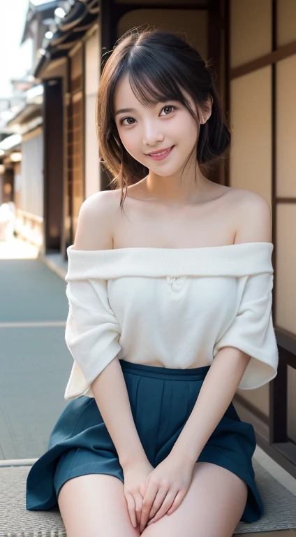ulzzang -6500-v1.1, (Raw photo:1.2), (Photorealsitic), Beautiful detailed, (Real: 1.4), ((A very beautiful illumination square at night:1.5)), (( midwinter sweater:1.3, Ultra-realistic pantyhose:1.2))、selfee、Instagram、game_nffsw, huge filesize, hight resolution, ighly detailed, top-quality, [​masterpiece:1.6], illustratio, ighly detailed, nffsw, finely detail, top-quality, 8k wallpaper, Cinematographic lighting,1 girl, 17 years old, perfect body type, cute droopy eyes beautiful big eyes、Pieckfinger, ((masutepiece)), Best Quality, 1 milf, eye shadow,  ((FULL BODYSHOT:1.4))、(Very affectionate smile:1.2)、realistic skin textures、shinny skin、Exposed thighs!!!
