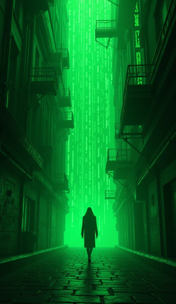  Matrix Program World、Mysterious Alley、The world of green letters 