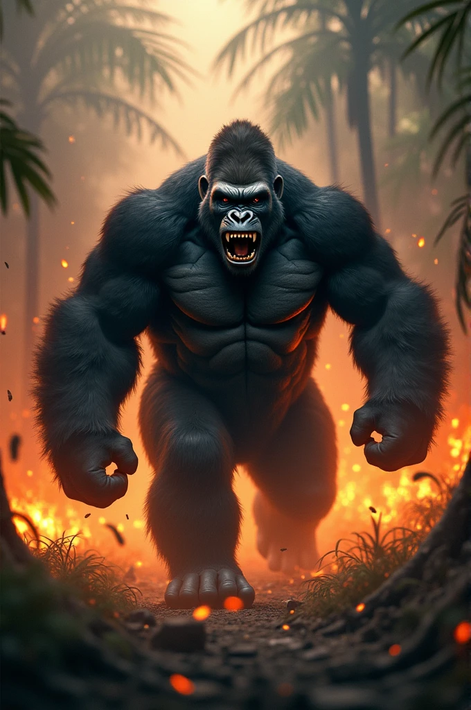 Rampaging Gorilla