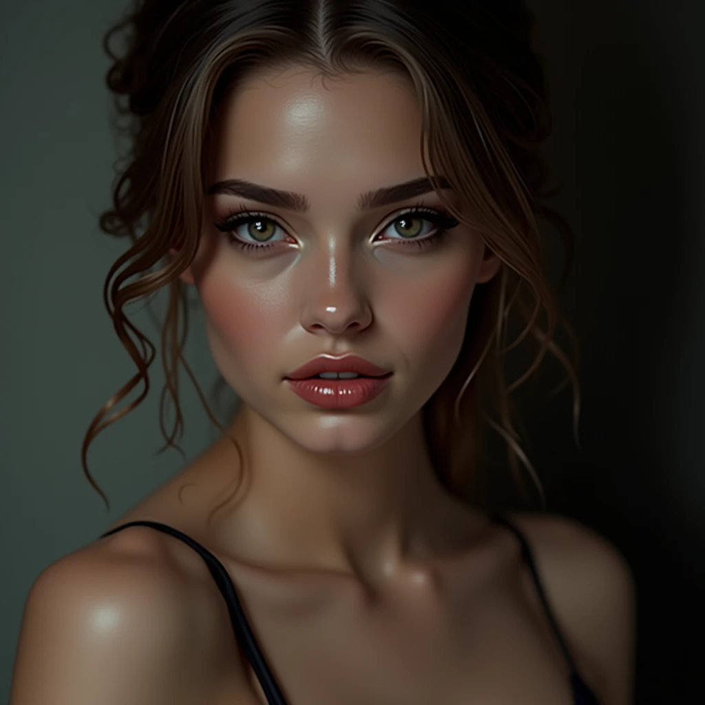 Sexy woman face photo 