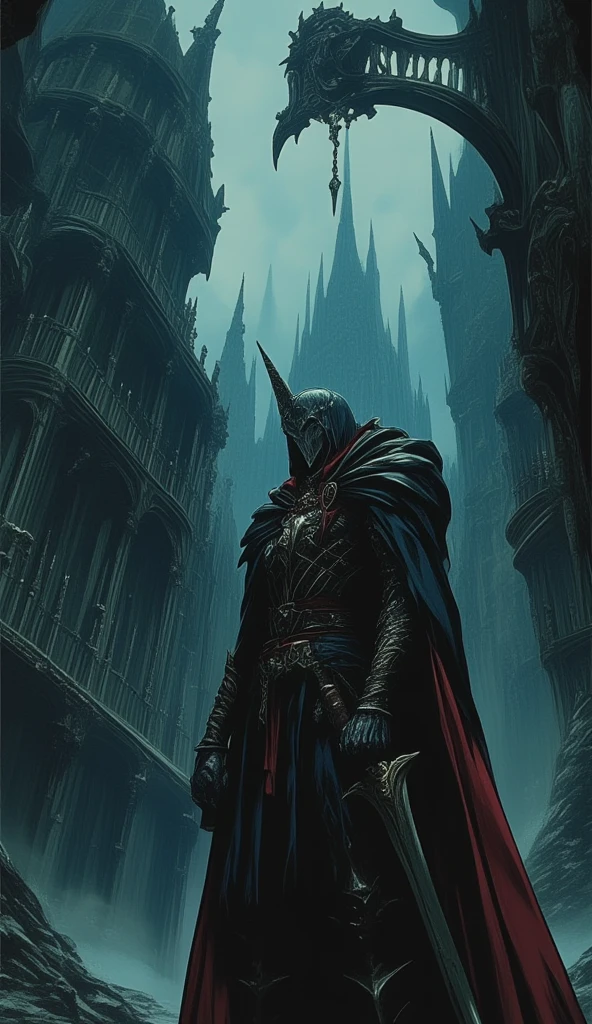 a highly detailed and photorealistic comic-style illustration of dracula, the famous and dangerous vampire count vlad in his castle in the romanian mountains, dramatic lighting, dark gothic atmosphere, moody colors, intricate architectural details, winding staircases, large ornate windows, detailed textures, dynamic dramatic pose, piercing eyes, sharp fangs, billowing cape, old world elegance, (best quality,4k,8k,highres,masterpiece:1.2),ultra-detailed,(realistic,photorealistic,photo-realistic:1.37), comics retro anime, dnddarkestfantasy