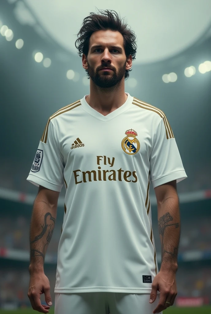 Neymar in the Real Madrid Uniform
