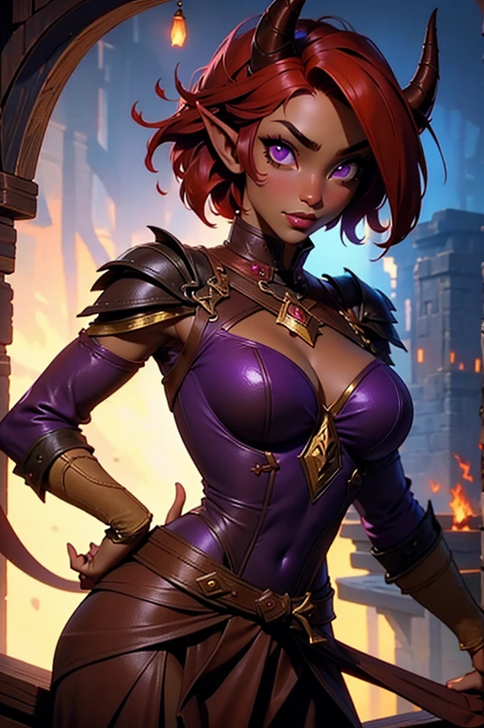 Masterpiece, Professional, High Definition - quality, sharp focus, perfect artwork, Best Illustration, trending on artstation, UHD, 4k, full body, NSFW
freckles on face, dark skin, dark toned skin, red hair, purple lips, fit - musuclar, perfect anatomy, 1 woman, tall solo high elf, glasses,