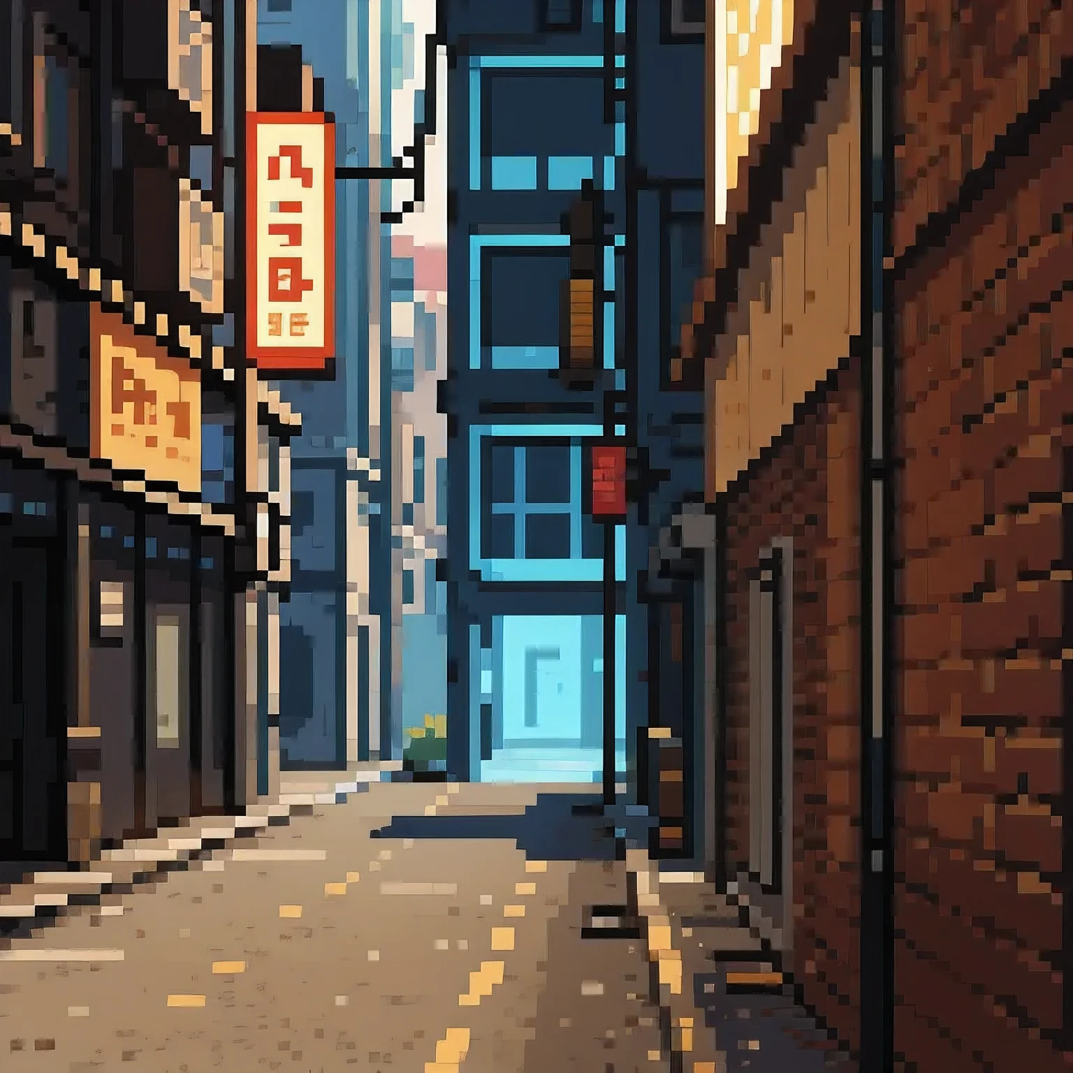 Mysterious Alley 