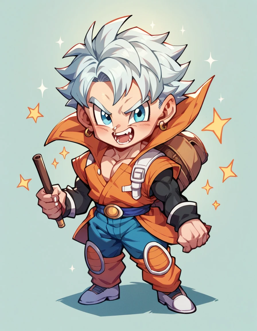 Broly, dragon ball chibi