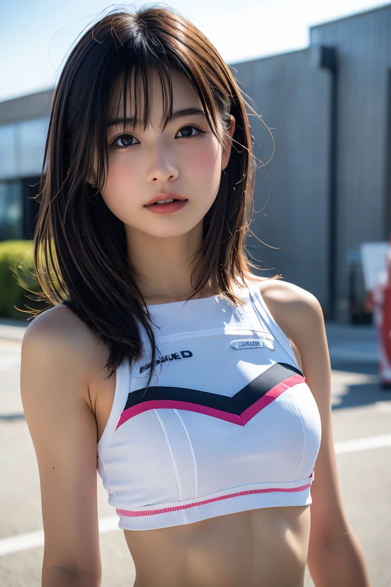 masterpiece, Highest quality,16K, Ultra-high resolution,The light and shadow of reality,Cinema Lenses,(Very, very skinny),(A beautiful, firm and well-shaped chest),((Very slim and white beautiful thighs)),((Her waist is so slim and beautiful)),((Very slim and beautiful arms)),((She is slim and stylish)),((Big, shining, beautiful eyes)),((Beautiful white and shining skin)),((Cute Japanese Girls))(Wearing a cycling jersey and helmet)),((She is riding her mountain bike through the mountains)),(Beautiful Eyes:1.1),