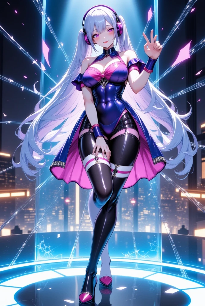 Highest image quality,Master quality,Kafka of the Honkai Planet Railway,huge tit,deep v big breasts,black lence stockings,Charming