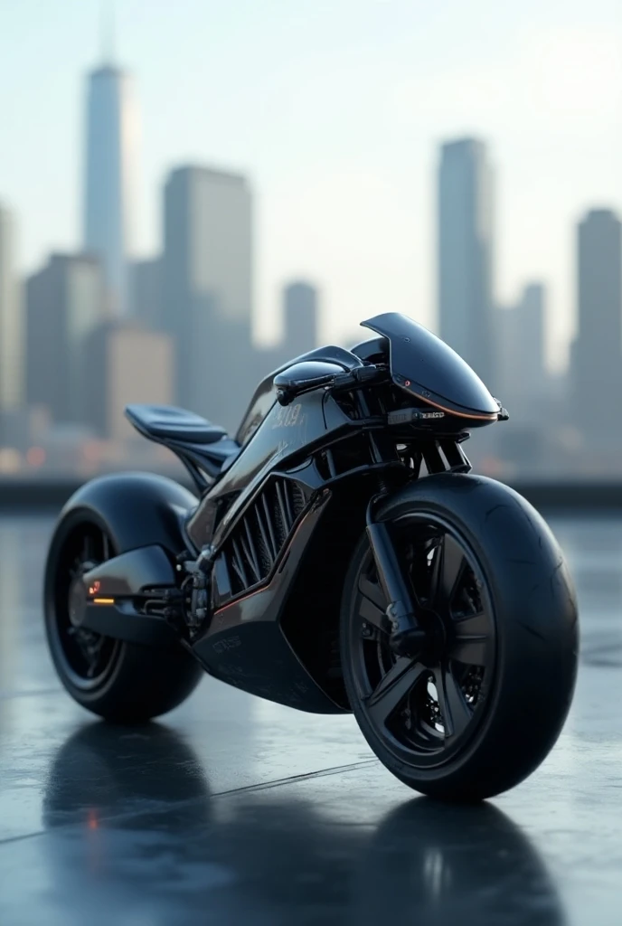 American type motorcycle , produced from 3D printer,