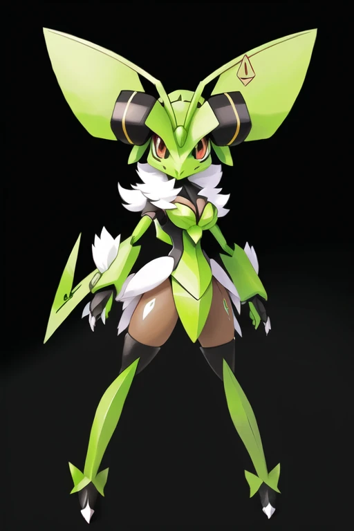 Female furry grasshopper pokemon ai fan style