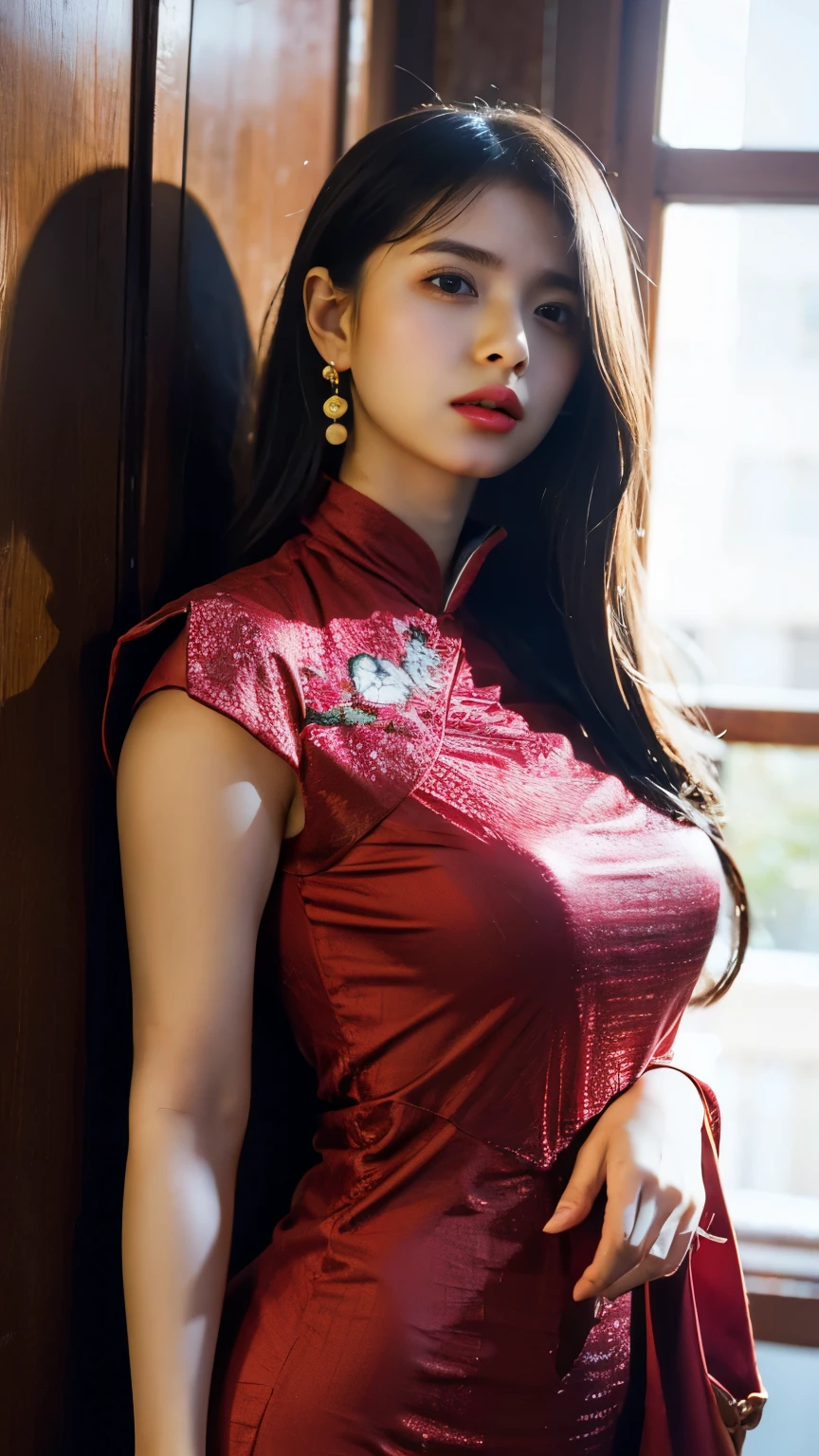 Big Breasts　 china dress