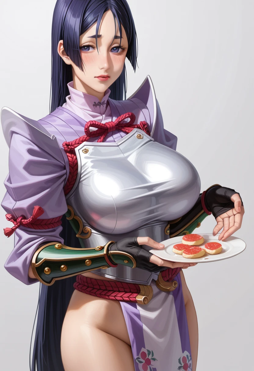 (masterpiece), Best Quality,  high definition, ((1 minamoto no raikou;1.9)), (A woman wearing highly revealing transparent plate armor;1.4), ((nsfw;1.9)), Serious face, A little blush, (Huge Tits;1.9), For men {x} Accurate hands, ((Having sex;1.9)), (Midnight), No underwear;1.9, (1 male;1.9),