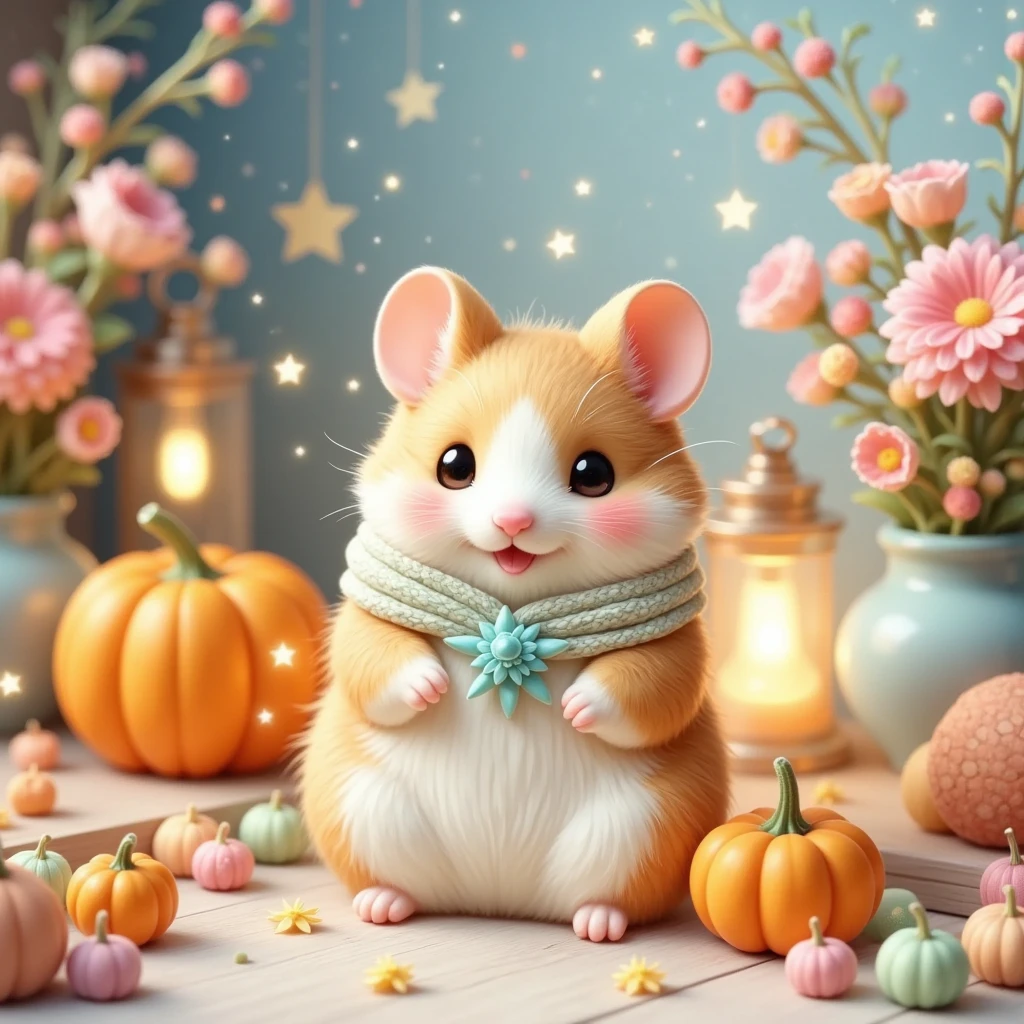 a cute hamster, hamster cookie, icing cookie, delicate, soft pastel colors, sweet, adorable, intricate details, detailed texture, kawaii, miniature, small, fluffy, round, close-up, (best quality,4k,8k,highres,masterpiece:1.2),ultra-detailed,(realistic,photorealistic,photo-realistic:1.37)