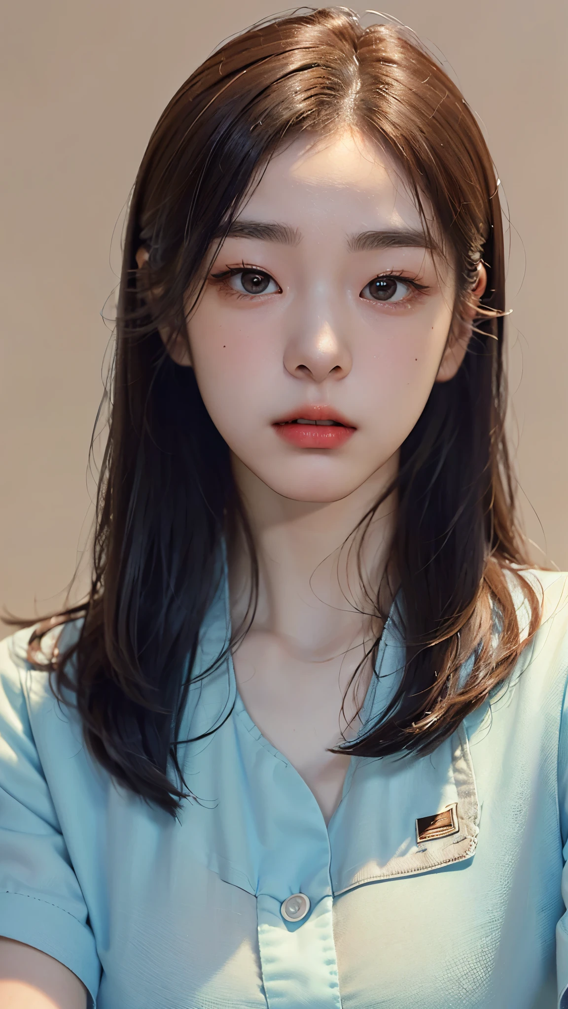 1 person solo, (3k RAW photo, Bert quality, masterpiece 12) (photorealistic photo quality 1. A) (highly detailed CG uniforms and k wlpaper) ((high gradient: 1.3), calm tone, muted, high contrast, (natural skin texture, hyper-realism, soft light, sharpness)),