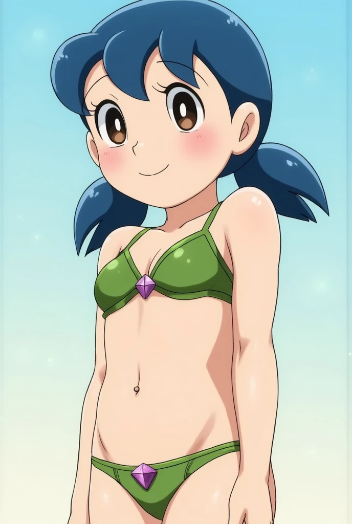 Himawari Uzumaki, nude, skinny body, young body, cool pose