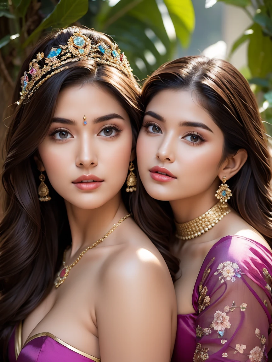 score_9, score8_up, (masterpiece1.5), (ultra realistic), (uhd:1.3), intricately detailed, raw photo, 16k, 32k, stunning beautiful cute young attractive girl indian, age girl,18 year old,cute, instagram model, detailed long black hair, very detailed and sharp facial features and expressions, very detailed and shinning glossy eyes, very detailed full glossy lips, very detailed shinning hairs, very detailed and perfect natural round medium breasts, hint of cleavage, detailed symmetrical perfect face, very detailed surrounding, perfect body anatomy, . Envision a Indian girl in a beautiful summer dress, her chest subtly emphasized, exuding confidence and grace, textures and delicate patterns