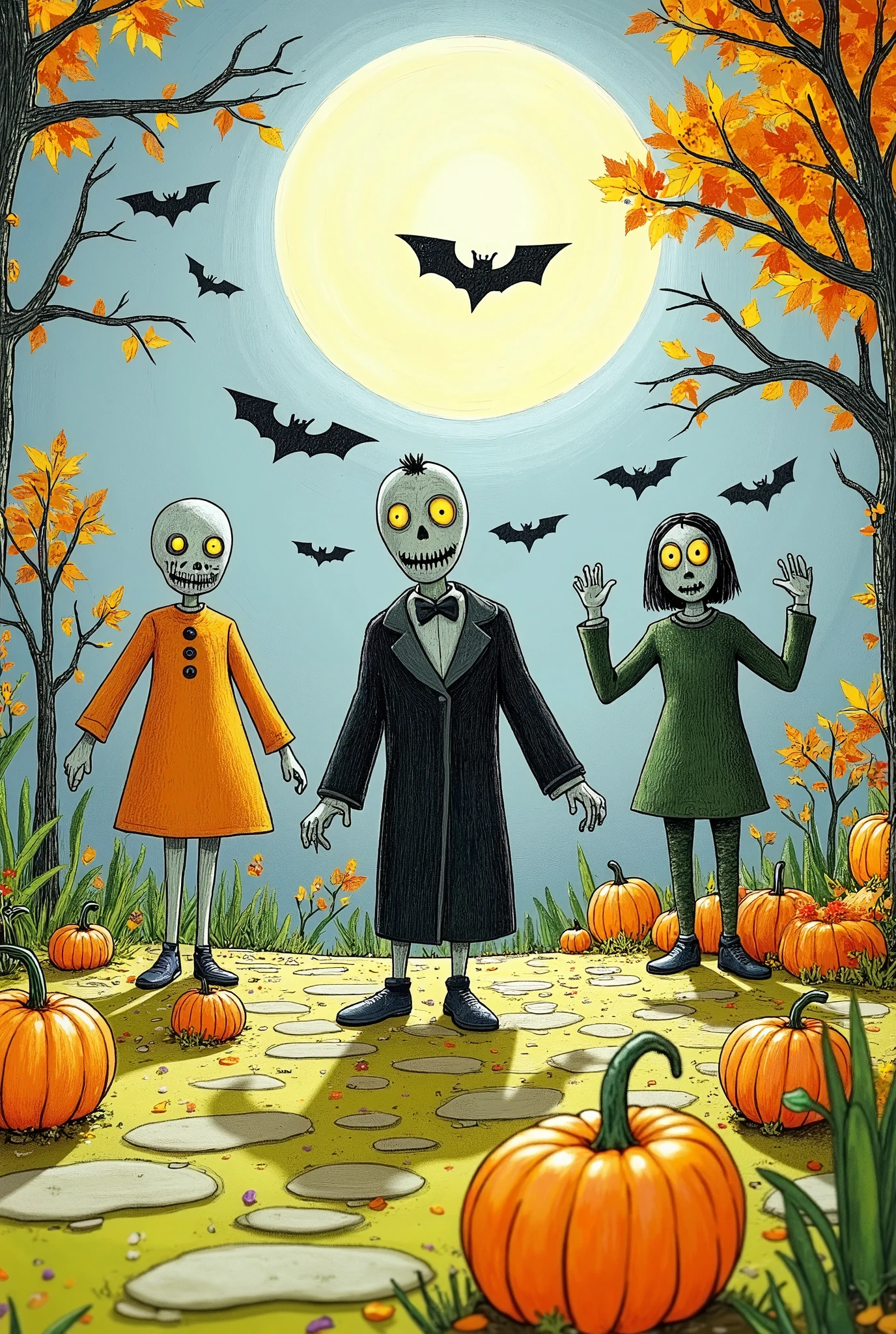 Halloween zombies