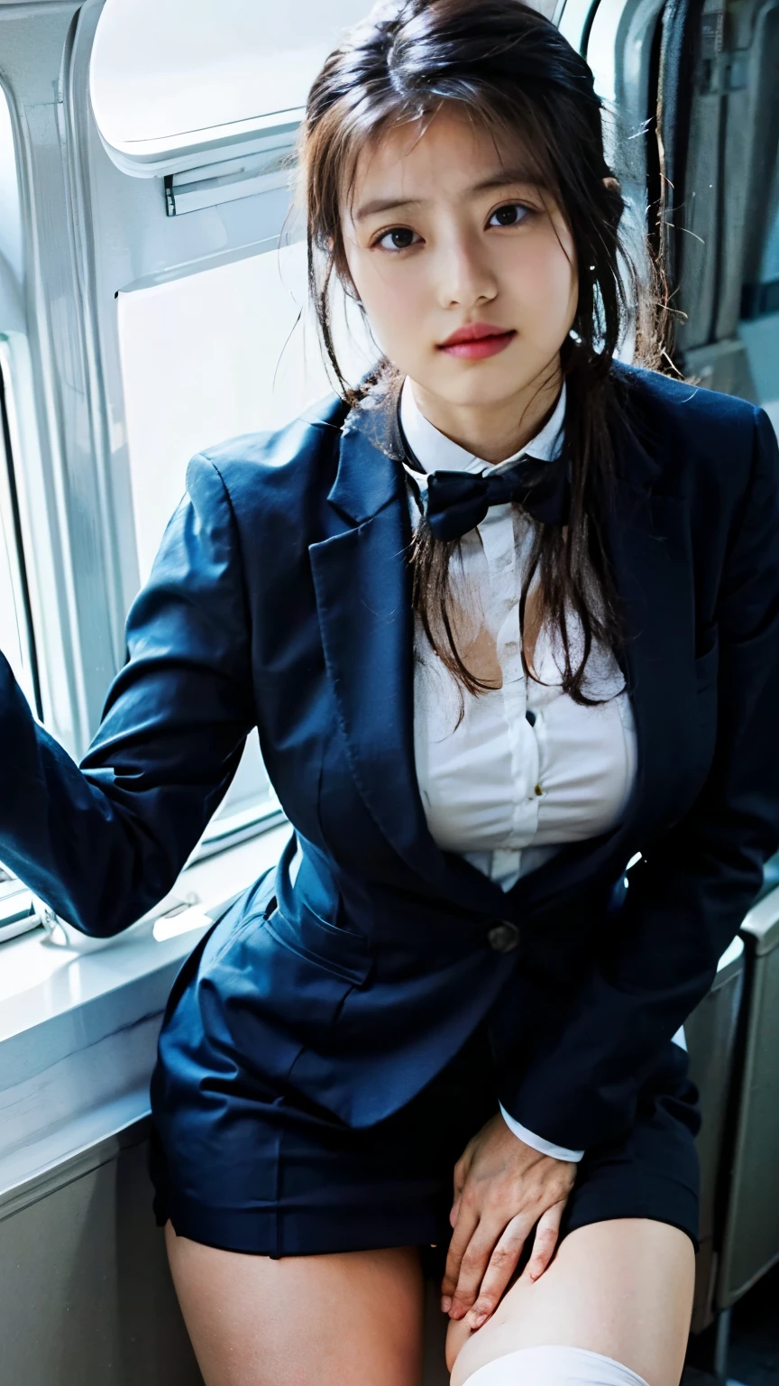 Big Breasts　 Cabin Attendant Uniforms