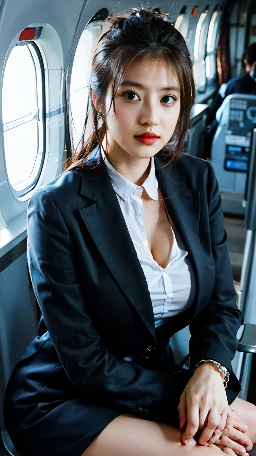 Big Breasts　Busty　 Cabin Attendant Uniforms