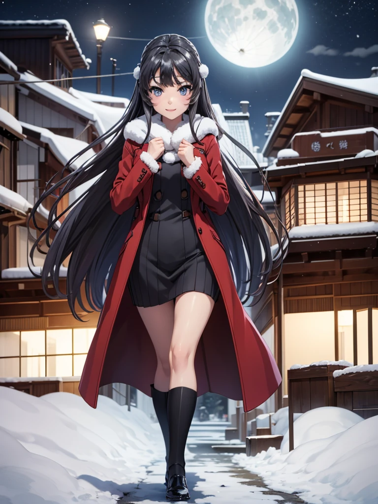 Sakurajima mai, girl,snow fall, heavy snow fall, night time, winter open zip black colour sweater, black stockings, looking at viwer,hands up, perfect body, perfect anatomy, perfect body, perfect finger, perfect legs,best art,high resolution,8k resolution,8k quality,best quality artwork, award winning, beautiful girl, beautiful face,1girl,solo,shaonv,fur-trimmed coat,smile,red coat, smooth colours, perfect body colour, Blue eyes,Long hair, Snowy background,
Snow Trees, Sexy, Close, Solo, 1girl, Long Hair, Closed Mouth,