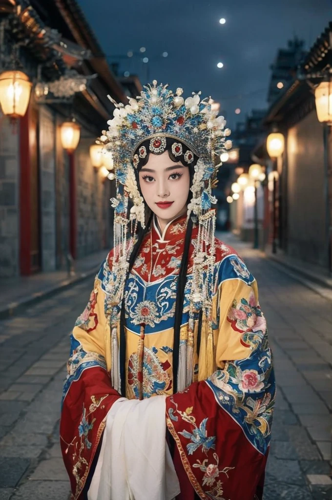 (((best quality))),(((ultra detailed))),(((masterpiece))),illustration,1 girl,Beijing Opera actress