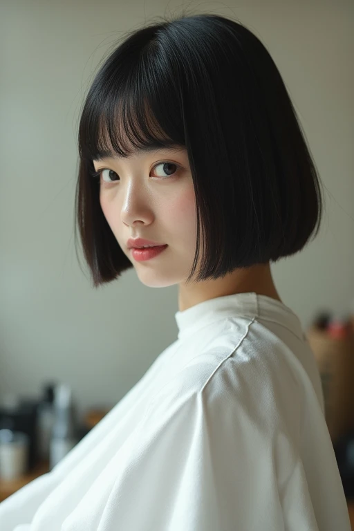  with bob hair