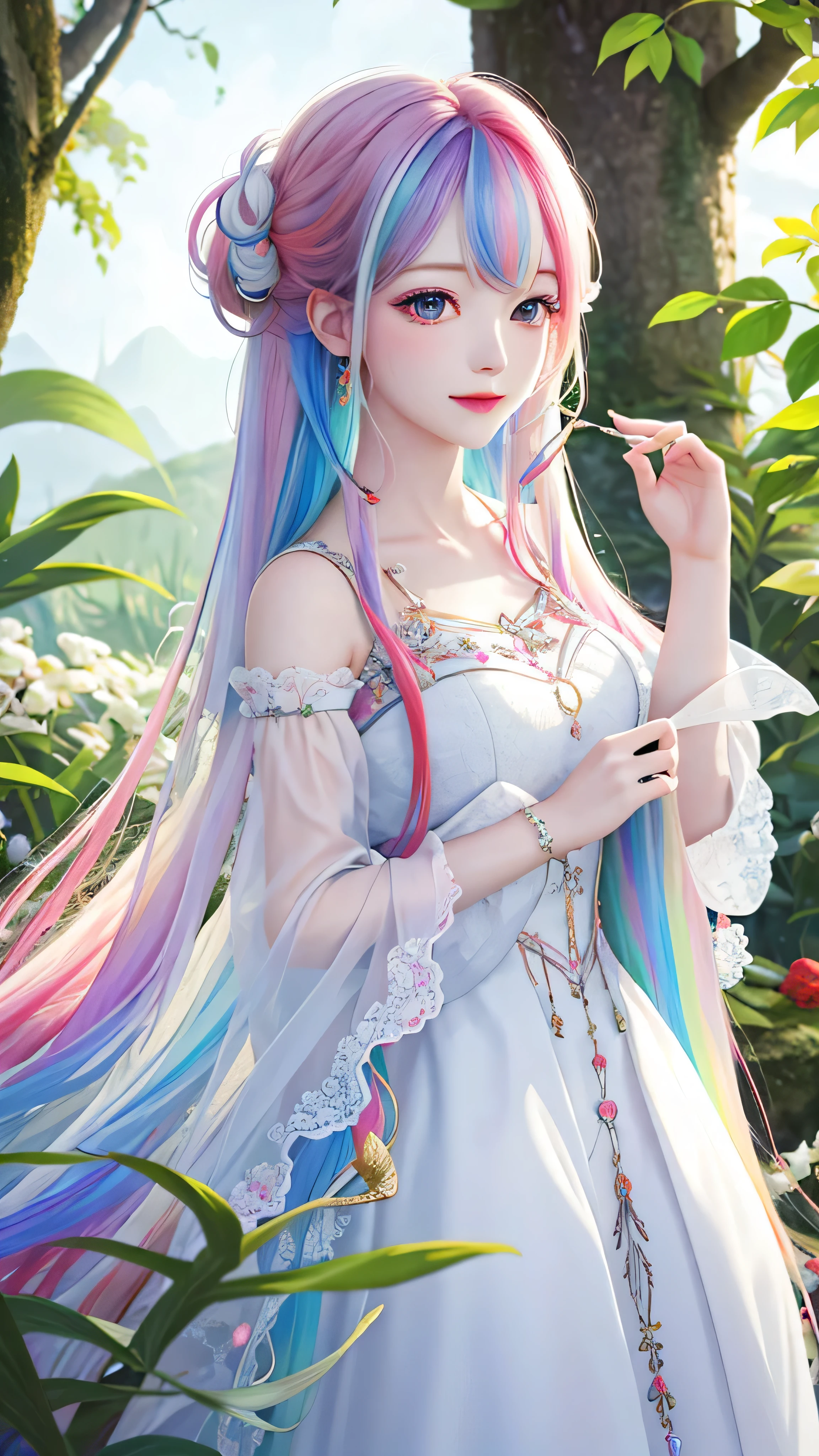 highres,best quality,iridescent color,absolute territory,wani wani panic