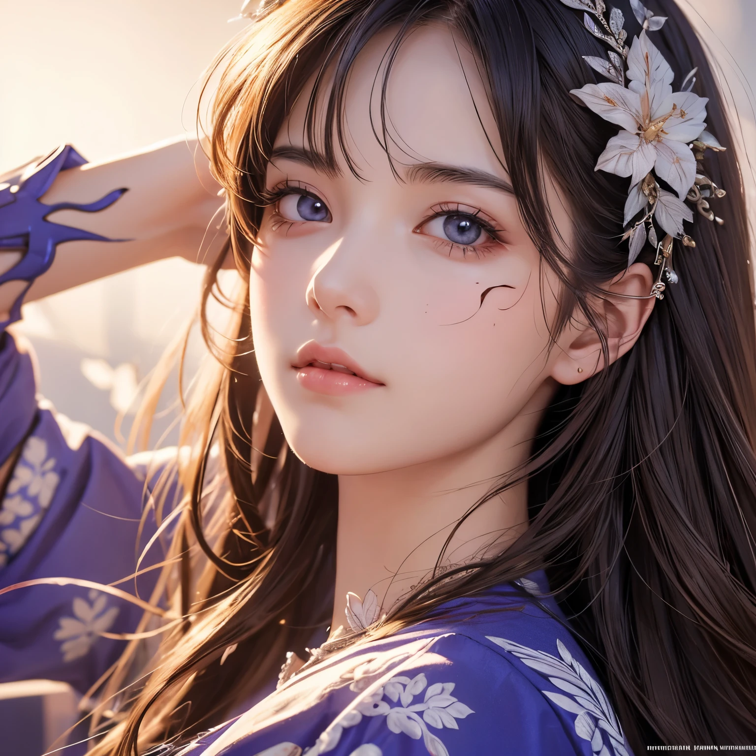 masterpiece , best quality, super detailed, illustration, 1 Girl, Highly detailed evangelion costume, (Large Background), Detailed Skin Care , Beautiful Detailed Face, intricate details, super detailed