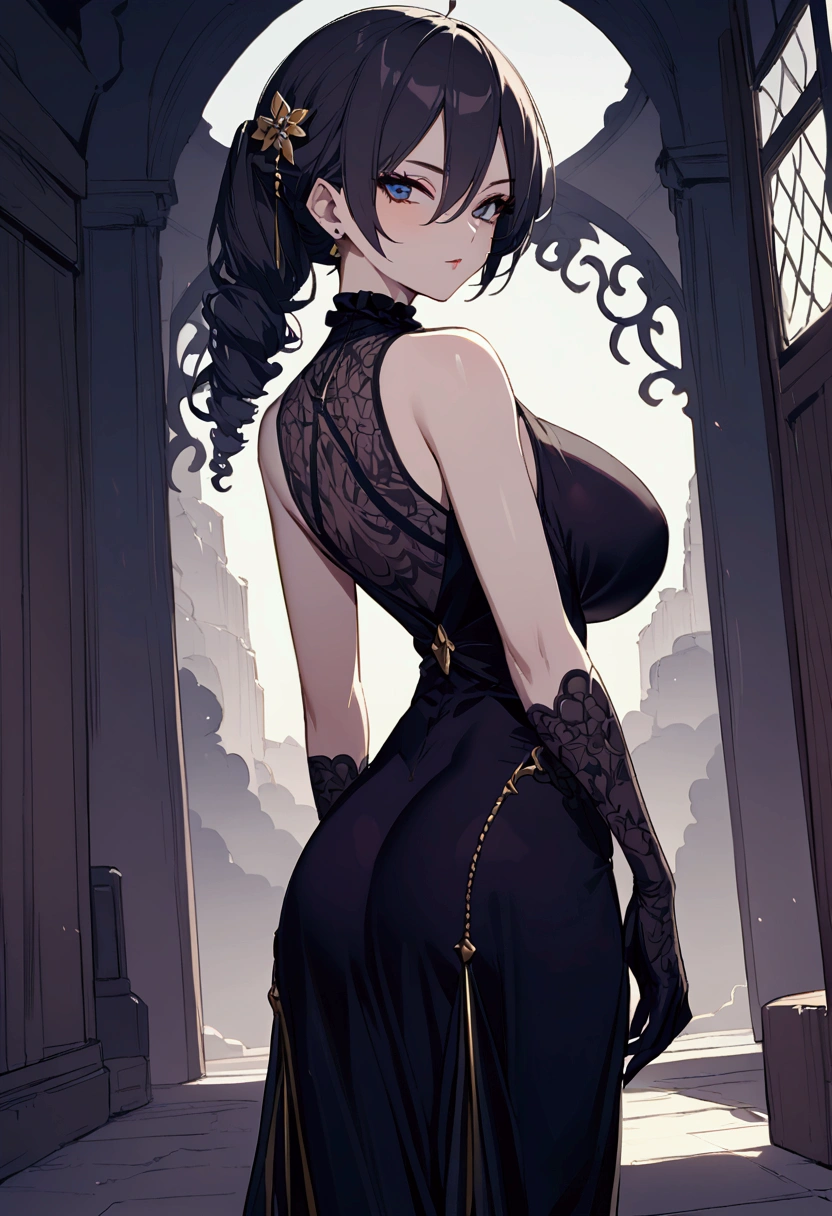 Zone so big breasts look back