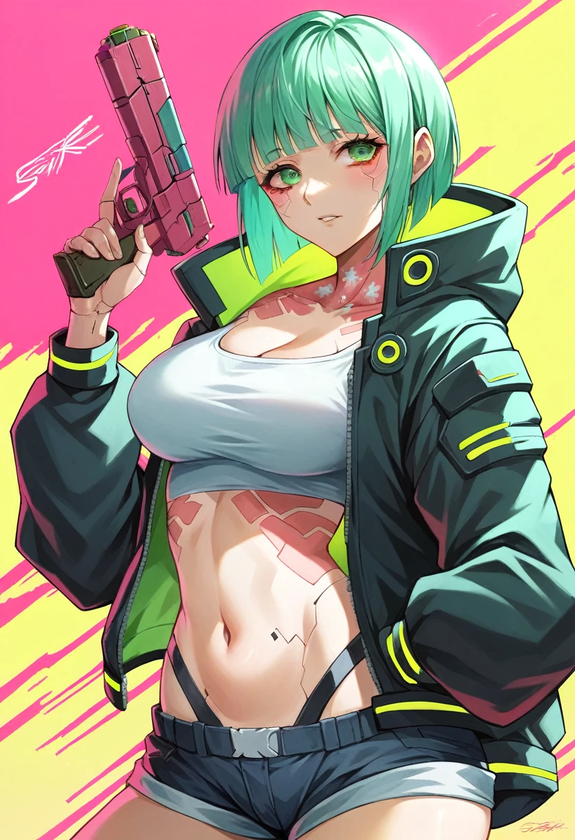 anime girl in a bikini, anime style 4 k, (anime girl), badass anime 8 k, best anime 4k konachan wallpaper, anime style character, top rated on pixiv, seductive anime girl, anime style. 8k, anime girl, an anime girl, anime artstyle, red hair, visible red hair (Best quality, 4k, Masterpiece :1.3), beautiful woman, hyper realistic, 1girl, (droopy breasts, attractive body :1.2), sit-ups :1.1, short red hair: 1.1, (wet rainy, wet by rain, wet body :1.2), ultra-detailed face, detailed lips, detailed eyes, double eyelid, naked, nipple_outline, sensual low-necked dress, open neckline, hanging breasts, side pose, visible curves, pool party, poolside, silver transparent mantle,sunglasses, muscular turned leg, nipple visible, revealing clothing [ 4 k digital art ]!!
