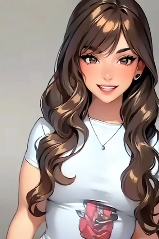 A big, beautiful woman, chubby girl, brunette, very big breasts, generous cleavage, pointed nipples, denim skirt, tight blouse, heels, blue eyes, doll face, big nose, no bra, spread thighs,
chubby girl, ultra-realistic, flirty smile, thick lips, Big smile, beautiful breasts, beautiful buttocks, Light lighting, selfie, realistic eyes, natural eyes, green strapless evening dress, chubby girl, chubby, chubby face