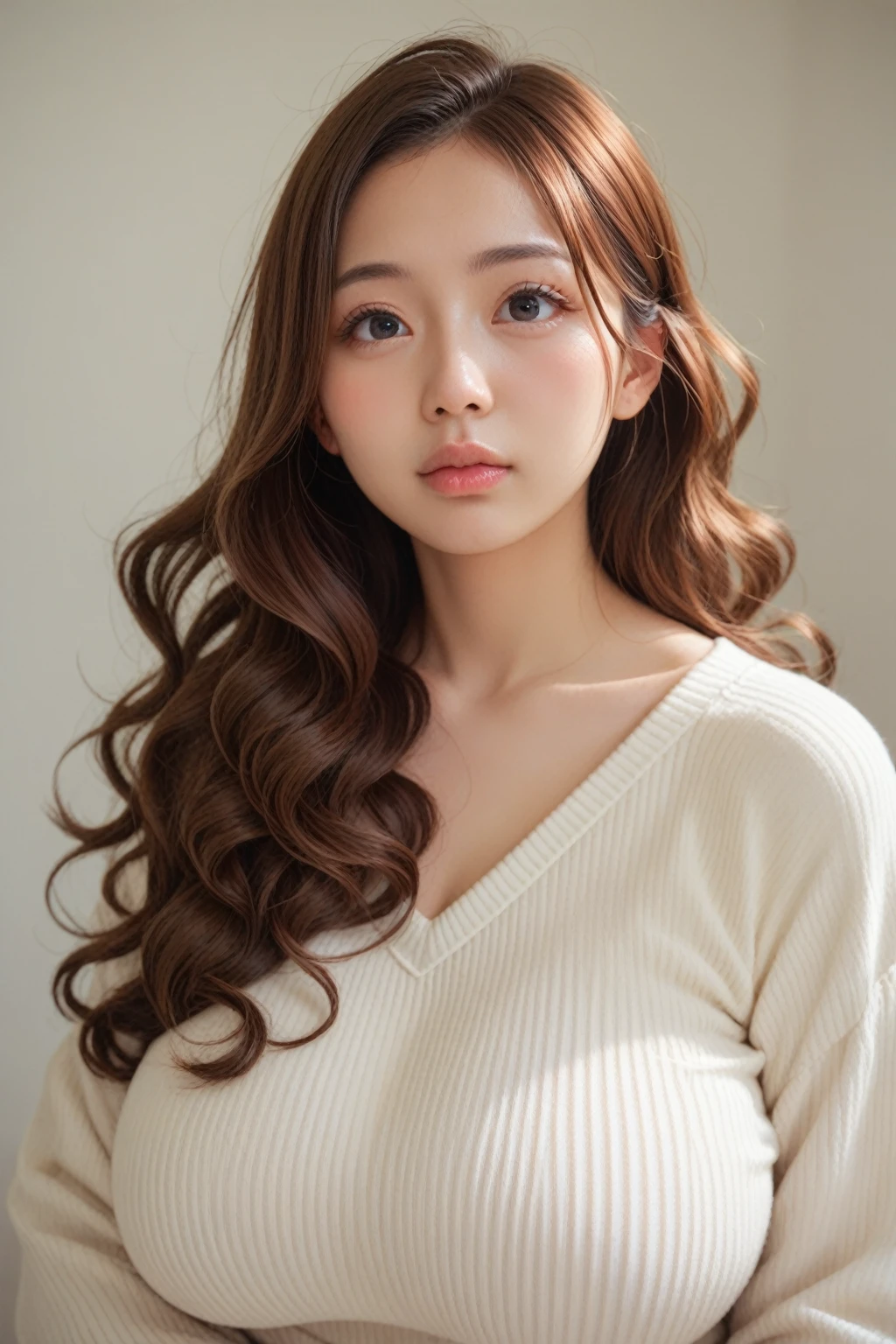 Realistic huge Breasts curvy japanese beautiful Adult Female SeaArt AI realistic-huge-breasts-curvy-japanese-beautiful-adult-female-seaart-ai