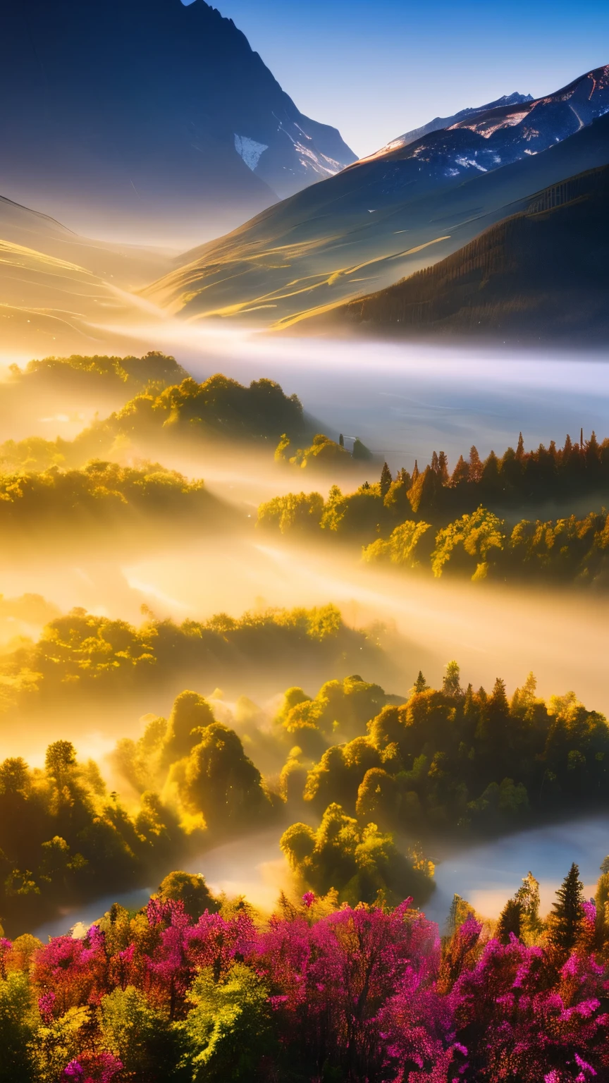 Landscape photography of fundatura ponorului by marc adamus, morning, mist, rays of light, beautiful