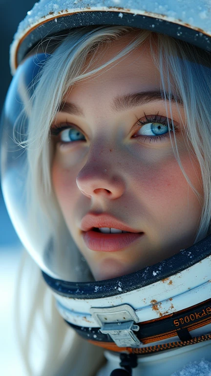 score_9, score_8_up, score_8, score_7_up, score_7, 
White hair,blue skin,short hair,orgasm face, 1girl, fair skin, red lips, eye contact, barefoot, full body, looking viewer,nude body,feet,soles,pussy exposed,nude,shame,scenery,masterpiece,best quality,retro futuristic,concept art by syd mea,flat colors,space,space station,1boys,small penis,pov blowjob,pov,cum on face,