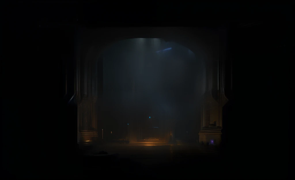 The Forge Room in the Dark Palace ， has a close-up of the front of the furnace in the middle，spark，Mars,European and American Realism，Original scene， Diablo conceptual art 