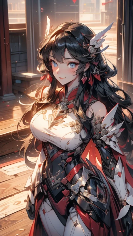(Highest quality:1.2, Very detailed, Latest, Vibrant, Ultra-high resolution, High Contrast, Super Detail, masterpiece:1.2, Highest quality, Best aesthetics), (((1 girl))), Beautiful woman, (Tinged with entertainment:1.2), Big Breasts, (Large Breasts), Detailed skin texture, Detailed cloth texture, Detailed face, Detail Eye, 